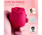 Rose Sucking Vibrator Clit Sucker Dildo G-spot Stimulation Sex Toys for Women