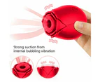 Rose Clitoral Suction Vibrator Sucking Pump sex Toy Clit Sucker Rechargeable