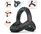 Stronger Erection Silicone Cock Penis Ring Longer Harder Adults Sex Toys For Men