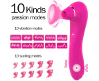 Sucking Vibrator Clit Sucker Dildo G-spot Oral Massager Vibrator Women Sex Toys