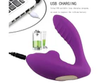 Waterproof Clit Sucking Vibrator G-spot Dildo Vibe Sucker Sex Toys for Women