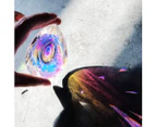 89mm/3.5" Hanging Chandelier Crystals Prisms for Window Sun Catcher Chandelier Parts Rainbow Pendants