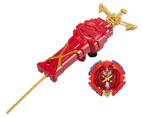 Beyblade Burst QuadDrive Xcalius Power Speed Launcher Pack - Red/Yellow