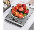 Kitchen Appliances, Digital Electronic Scales, Kitchen Scales With Lcd Display, Black