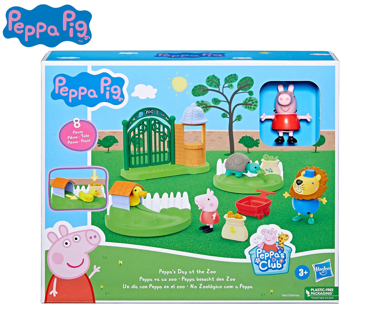 Peppa Pig Peppa's Day At The Zoo Playset