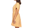 All About Eve Women's Brooke Dress - Yellow