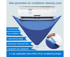 Clean Air Conditioner Cover | AC Washing Cover | Air Conditioning Cleaning Bag, Dust Washing Clean Protector For Wall Mounted Air Conditioning