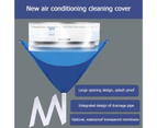 Clean Air Conditioner Cover | AC Washing Cover | Air Conditioning Cleaning Bag, Dust Washing Clean Protector For Wall Mounted Air Conditioning