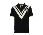Rugby League New Zealand Retro Shirt Polo - Ecru