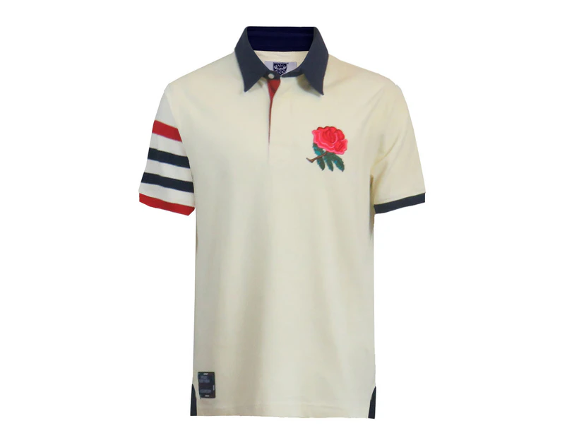 England Rugby 1991 Polo Shirt World Cup - Ecru