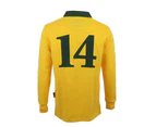 Australia Rugby Union Shirt Vintage - Yellow