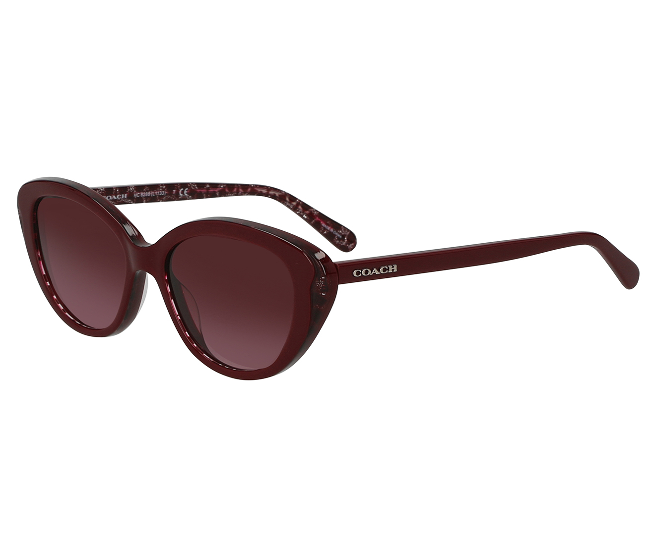 Coach burgundy outlet sunglasses