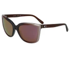 Coach Women's 0HC8261 Sunglasses - Taupe Laminate/Light Brown
