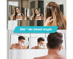 3 Way Trifold Mirror Cutting Hair Self Haircut Makeup