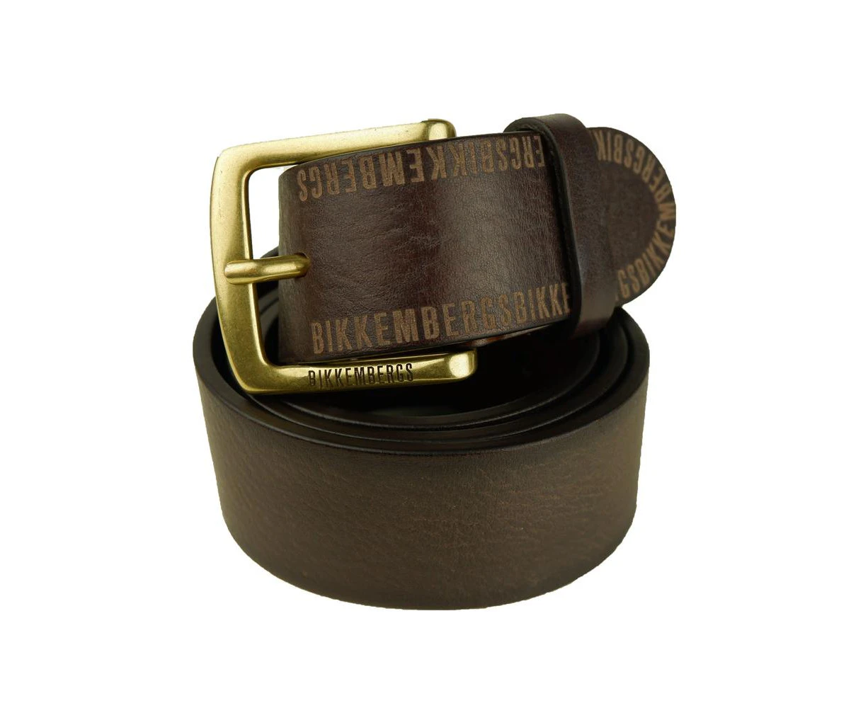 Bikkembergs Brown Leather Belt