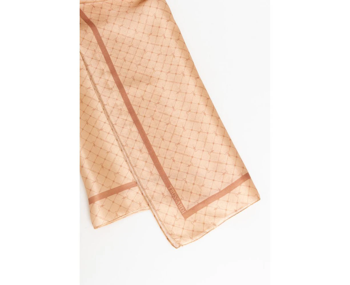 Trussardi  Pink Silk Scarf pink Women