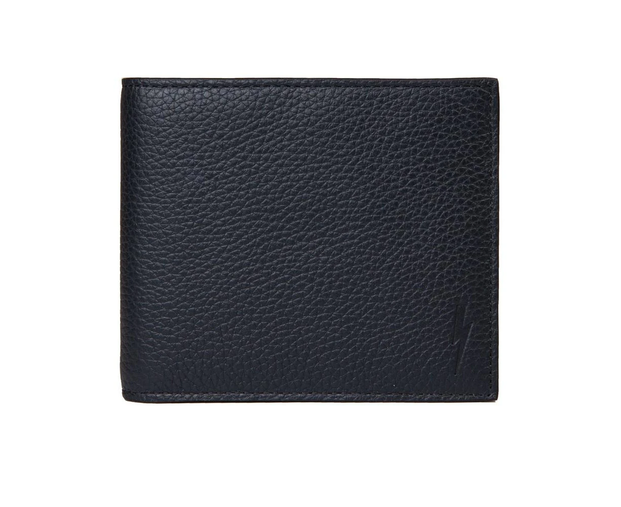 Neil Barrett  Blue Leather Wallet Blue Men