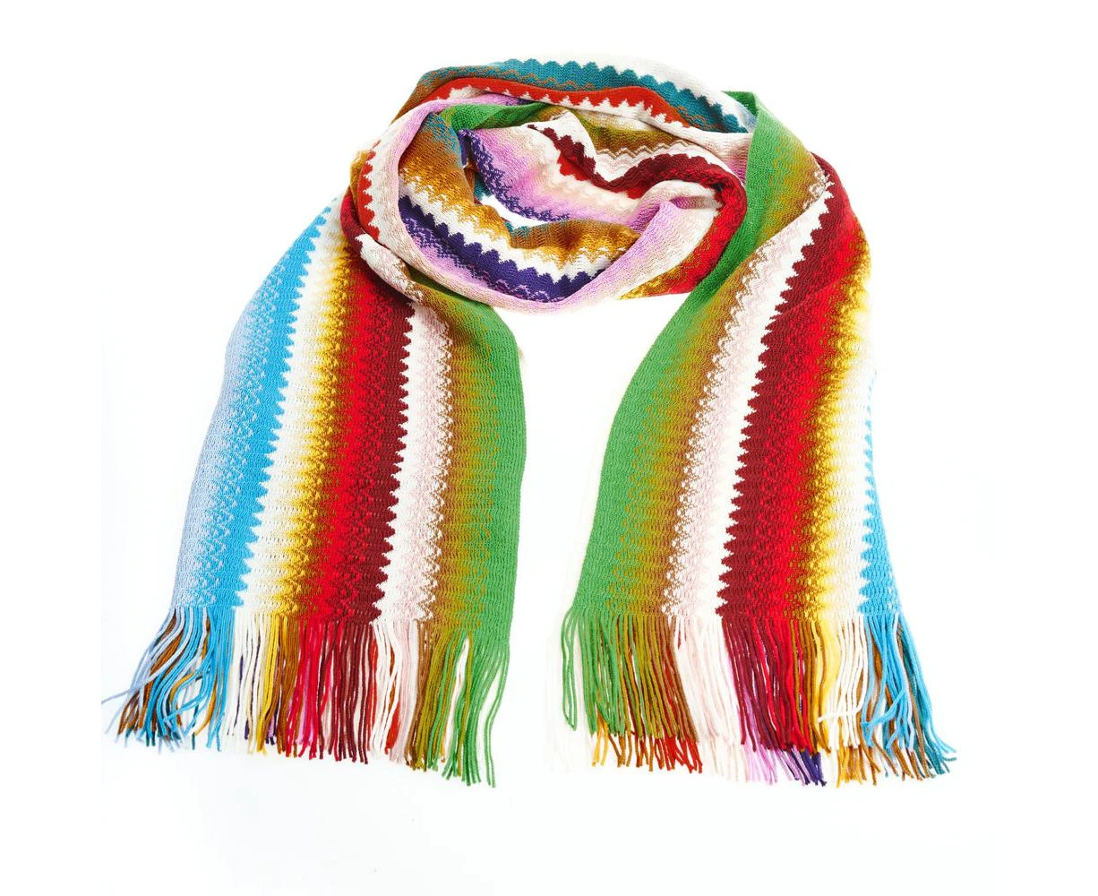 Missoni  Multicolor Wool Scarf MultiColor Women