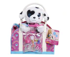 9pc Barbie Hug & Kiss Vet Kids Interactive Pretend Role Play Dog Toy Set/Bag 3+
