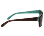 Kate Spade Women's Johanna/S Sunglasses - Havana Aqua/Brown