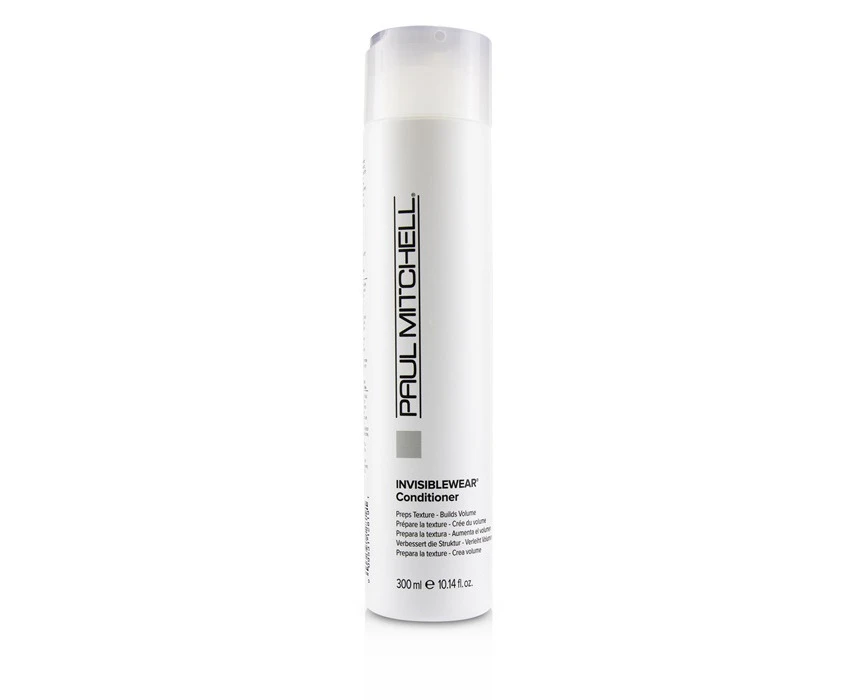 Paul Mitchell Invisiblewear Conditioner (Preps Texture - Builds Volume)  300ml/10.14oz