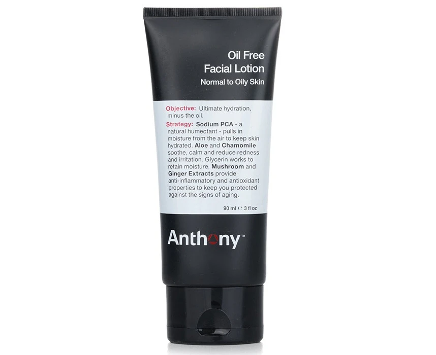 Anthony Logistics For Men Oil Free Facial Lotion (Normal To Oily Skin) 90ml/3oz