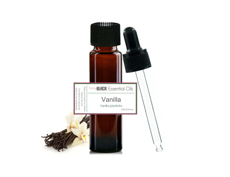 100% Pure Vanilla Essential Oil  10ml For Aromatherapy, Diffuser, Perfume, Skin Care