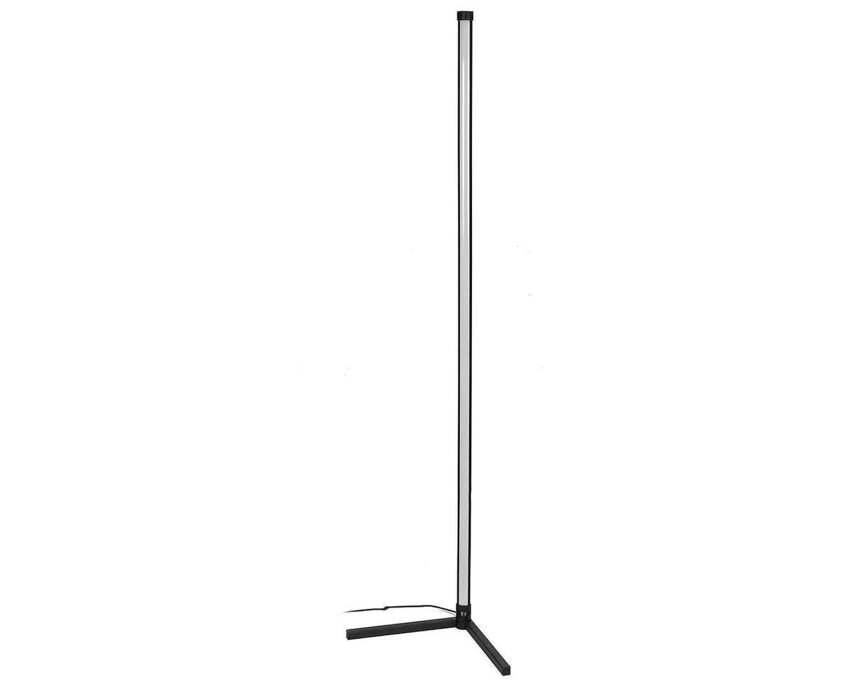 Minimalist LED Floor Lamp RGB corner standing Black APP Control