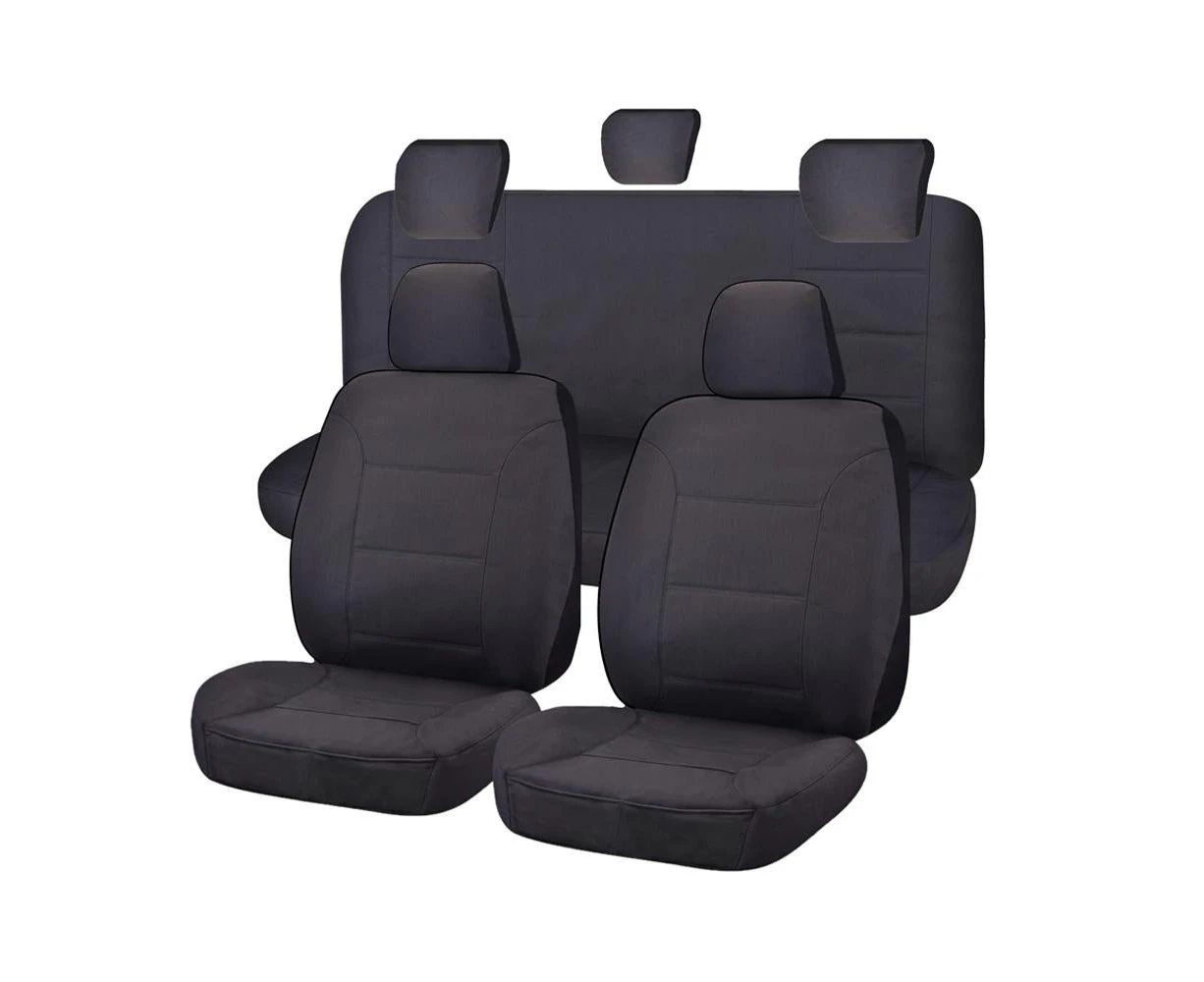 All Terrain Canvas Seat Covers - For Toyota Hilux Dual Cab  (04/2005-06/2015)