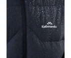 Kathmandu Epiq Mens Hooded Down Puffer 600 Fill Warm Winter Jacket  Men's  Puffer Jacket - Blue Midnight Navy