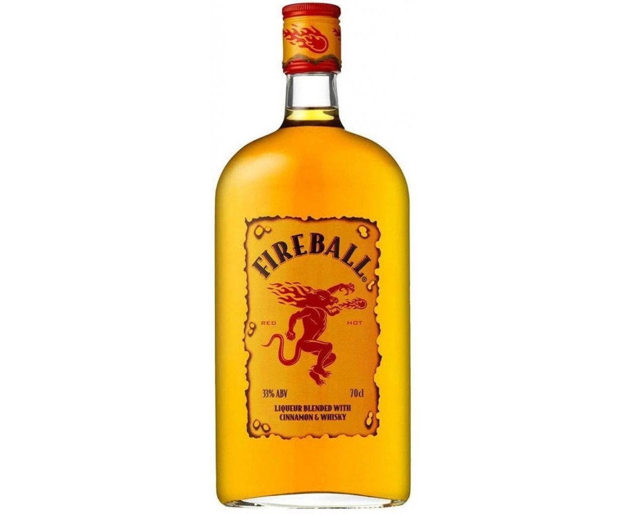 Fireball Cinnamon Whisky Liqueur 1LT