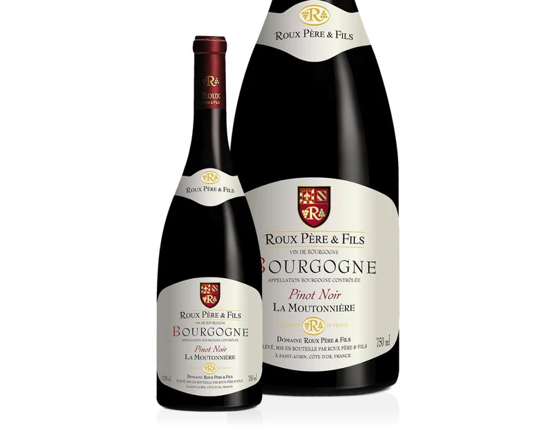 Domaine Roux Bourgogne Pinot Noir La Moutonniere 2021 12Pack 13.5% 750ML