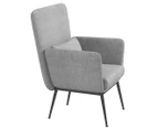 Casa Decor Cora Accent Chair - Light Grey