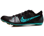Nike Mens Zoom Victory Elite Track Distance Running Spikes - Black/Hyper Jade
