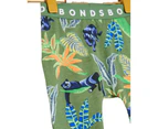 Bonds Kids Boys Girls Leggings Bottoms Green Panther - Green Panther