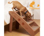 Furbulous Foldable Pet Stairs Portable Lightweight Indoor Ladder