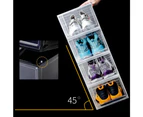 10 pcs Shoe Drawers Display Cases Rack Storage Plastic Cabinet Sneaker Boxes Organiser