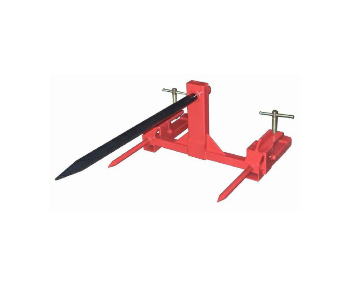 Millers Falls Bale Spear 900Kg Clamp On Style For Tractor Bucket