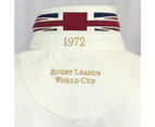 Rugby League 1972 World Cup Retro Polo - Navy/Red