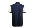 British & Irish Polo Rugby Shirt Retro Ecru Navy - ECRU/Navy