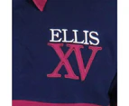 Vintage Ellis Rugby Polo XV Retro Shirt - Navy