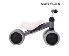 Kids Balance Bike Childrens Ride On Toy Toddler Push Bicycle Wheels Baby SILVER - Silver