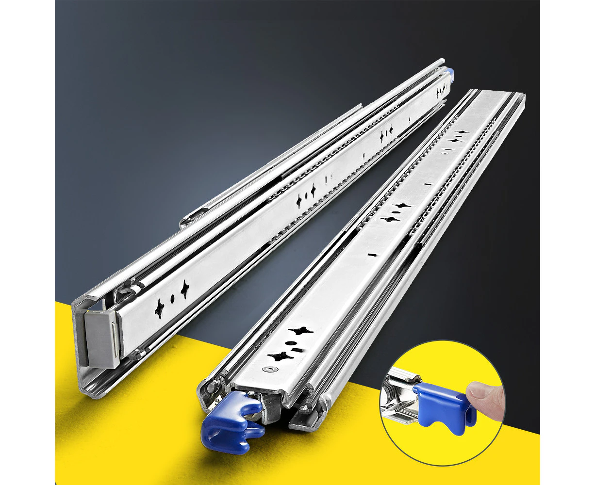 Tatras 600MM Locking Drawer Slides Full Extension 120KG Load Capacity Heavy Duty Runners