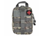 Tactical Away EMT IFAK Medical Pouch First Aid Kit Utility Bag - Olive Drab