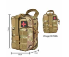 Tactical Away EMT IFAK Medical Pouch First Aid Kit Utility Bag - ACU