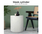 Levede Side Table Terrazzo Round End Tables Magnesia Outdoor Concrete Stool
