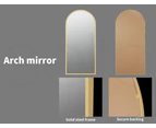Yezi Floor Mirror Full Length Mirrors Modern Dressing Free Standing Framed 1.8M - White