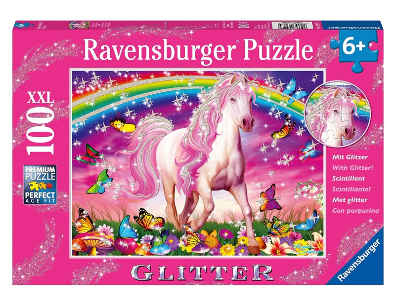 Ravensburger Horse Dream Glitter Jigsaw Puzzle XXL 100pc