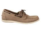 Pollini Beige Suede Low Top Mocassin Loafers Casual Men Shoes