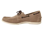 Pollini Beige Suede Low Top Mocassin Loafers Casual Men Shoes